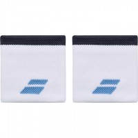 MUNHEQUEIRA BABOLAT LOGO CURTA - WHITE/DRIVE BLUE